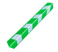Garage Corner Protectors, Self-Adhesive Foam Wall Guards, Reflective Edge Protectors for Impact Protection, 18 Pack, 80cm for Parking Garage Safety
