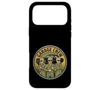 Garage Crew Mechanic Classic Car Restoration Comic Vintage Case for iPhone 17 Pro Max