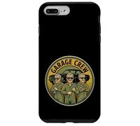 Garage Crew Mechanic Classic Car Restoration Comic Vintage Case for iPhone 7 Plus/8 Plus