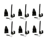 Garage Door Banner Clips 6Pcs Springed Garage Door Banner Clamps with Installation Accessories Nylon Installation Clips for Halloween, Christmas