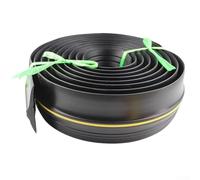 Garage Door Bottom Seal, 1M Yellow Line Strip, Weather Stripping for Roller Shutter Doors, Threshold Protection, Enhanced Visibility, Home Improvement(80 * 16)