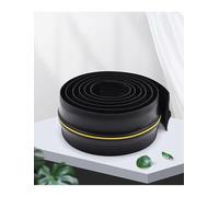 Garage Door Bottom Seal - Heavy Duty Rubber Weather Stripping for Outdoor Concrete Threshold - Flexible Water Stop Strip for Rolling Doors