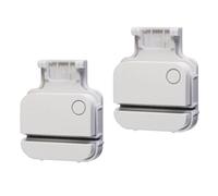 Garage Door Bracket Compatible with Ring Alarm Contact Sensor (2nd Gen), Easy Installation, Durable Design, Pre-Installed Double-Sided mounting Tape, (Screws Included) (2 Pack)
