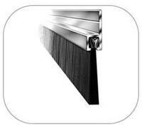Garage Door Brush Strip Seal - 1 x 300mm Brush x 3m Length - Please SPECIFY Angle of Brush When Ordering - 45°, 90° or 180°
