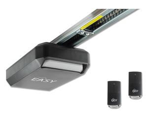 Garage Door Drive Easy 600 with Rail and 2 Pieces Hand Transmitter - Gate Drive - Garage Door Opener - Electric Garage Door Drive Chain - Garage Door Motor Chain Drive