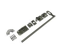 Garage Door Drop Bolt 18" Heavy Duty (Stainless Steel Floor Ground Stable Catch)