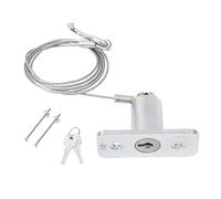 Garage Door Emergencies Disconnect Stainless Steel with 100cm Cable for Power Outage Access Stainless Steel Emergencies