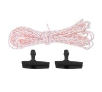 Garage Door Emergency Release Pull Cord Rope with Handle for Attic Access | Manual Bypass of Opener, Secure Access during Remote Malfunction, Rope and Plastic Grip for Seniors and Property Managers