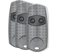 Garage Door Hand Transmitter Compatible 432ee Remote Control, 2 Handheld 433 Remote Controls, Compatible with Top432 Door Garage Remote Control, 3 Pieces