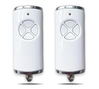 Garage Door Handheld Transmitter Compatible Remote Control 868.3 BS MHz Garage Door Opener Compatible with HSE-4-868-BS, HSE2-868-BS, HS4-868-BS, HS1-868-BS, HSS4-868-BS, HSP4-868-BS (White 2pcs)