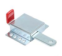 Garage Door Lock Heavy Duty - Steel Security Latch for Garage Doors with Anti-Rust Galvanized Construction, for Easy Installation U