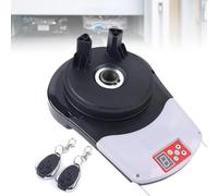 Garage Door Motor for Swing and Rolling Doors, 800N Force, 433MHz, Includes 2 Remote Controls, Emergency Unlocking, Soft Start/Stop Mechanism