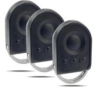 Garage Door Opener Compatible Handheld Transmitter for Somfy Keygo Somfy Keytis 2 NS RTS and Keytis 4 NS RTS 4-Channel (3 Pack Black)