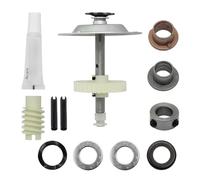 garage door opener equipment kit, garage door replacement garage door sprocket kit stainless steel gear kit worm screw replacement kit domes tools