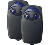 Garage Door Opener Handheld Transmitter for Remote Control Nice, gate Remote Control 433.92 MHz, 2 Channels, Compatible with Flo1r-s, Flo2r-s, Flo4r-s 2 Stuck