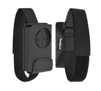Garage Door Opener Holder for Visor, Carrying Case for Chamberlain KLIK5U-BK2 Garage/Gate Door Opener Remote, Adjustable Visor Bag Gate Clicker Holder (Black) (Black-Chamberlain KLIK5U-BK2)