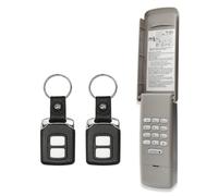 Garage Door Opener Keypad with 2 Garage Door Opener Remote for Liftmaster Chamberlain Craftsman Remote Keypad 877MAX 893LM 893Max 971LM 371LM, Purple Yellow Red Orange Learn Button