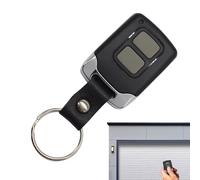Garage Door Opener Remote, 2 Keys Wireless Gate Duplicator Controller, 433MHz Remote Control for Gate Opener, Remote-Control Duplicator with Key Ring for Home Commercial Property Residential Building