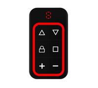 Garage Door Opener Remote, 6-Button Transmitter with Wireless Control, Gate Control Device for Home Security, Sturdy Remotes with Compact Design, Garage Remote for Outdoor Apartment Property Daily