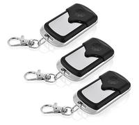 Garage Door Opener Remote for Liftmaster Chamberlain Craftsman Opener with Purple Yellow Red Orange Green Learn Button, Keychain Type, 3 Pack