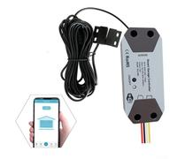 Garage Door Opener with WiFi and Magnetic Sensor for For TUYA App and 12-24V for Secure Remote Operation