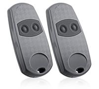Garage Door Remote 2PCS, Universal Garage Door Opener Remote, Compatible with Came Top Series & Hormann, Marantec Systems, Garage Door Remote Control Fob, Ideal for Vehicles & Home Automation Systems