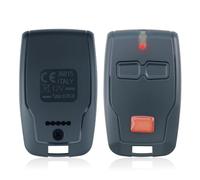 Garage Door Remote Control for BFT Mitto 2 B RCB, 433MHZ Electric Gate Fob, 2 Channels for Rolling Mitto 2, Kleio, Ghibli, TRC 2, Replacement Electric Gate Key Fob, 2 Buttons with Key Ring