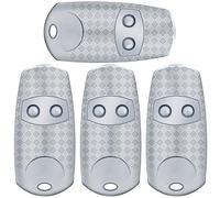Garage Door Remote Control, PingGoo 4 Packs 433.92 MHz Garage Gate Fob Remote Control Transmitter Compatible with TOP 432EE, Hand Held Transmitter Gate Key Fobs