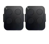 Garage Door Remote, Garage Door Remote Control Compatible for 433.92Mhz Rolling Code Nice ON2 ON4 ON2E ON4E FLO2R-S FLO4R-S,for Electric Gate Shutter Garage Door(2pcs-4buttons)