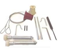 Garage Door Repair Kit Includes Cones and Cables/Nut Type Roller Spindles To Suit Henderson Canopy