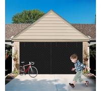 Garage Door Screen For Winter, Garage Door Insulation Kit，garage Door Insulation Kit,For Double Garage Doors, Weatherproof, Soundproof, Windproof, Garage Insulated Door Curtain With Magnets