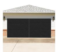 Garage Door Screen for Winter，Garage Door Insulation Kit，Magnetic Thermal Insulated Door Curtain for Garage Door, Garage Insulated Door Curtain ， Weatherproof, Windproof, Soundproof(10 * 8Ft)