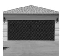 Garage Door Screen for Winter，Garage Door Insulation Kit，Magnetic Thermal Insulated Door Curtain for Garage Door, Garage Insulated Door Curtain ， Weatherproof, Windproof, Soundproof(9 * 7Ft)