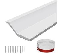 Garage Door Seal 3m Garage Door Draught Excluder Seal TPE Draught Excluder Weather Strip Durable Top and Side Strip for Various Sizes
