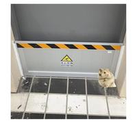 Garage Door Seal Rodent Guard Shield Barrier, Mouse Proof Stopper Heavy Duty for Exterior Interior Doors, Mice Blocker Rats Flap for Home Kitchen Basement Warehouse Door(H 50CM,L-90cm/35.4in/3ft)