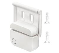 Garage Door Sensor Bracket - Entry Ring Installation Mount, Magnetic Contact Detector Holder, Smart Anti Theft Alarm Positioning Support Frame Stable Security Hardware Setup System Home Apartment