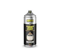 GARAGE DOOR SPRAY PAINT - Exterior & Interior Door - Multi Surface - Metal, Wood & uPVC - No Primer or Top Coat - 1 x 400 ml (800 ml) - Professional Standard Fast Dry Satin Finish - CLOTTED CREAM
