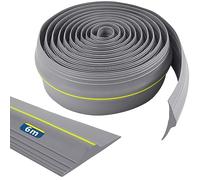 Garage Door Threshold Seal 6m Universal Garage Door Seal Rubber DIY Garage Door Seal Floor Seal Weatherproof (Grey)