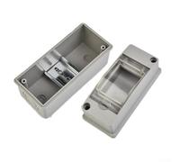 Garage for MINI Consumer Unit, 2 MCB's Fuse box, 40A 30mA RCD, IP65 and, Flame Retardant, Plastic Enclosure (2 Way)