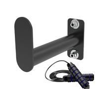 Garage Hangers For Wall - Heavy Duty Combat Rope Hook Holder | Gym Skipping Rope Storage Rack With Screws For Fitness Equipment, Home Laundry Room, Organizatio