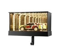 Garage Key Holder - with LED Light Infinity Hallway Decor,Garages Keys Hook Wall Decor - for Entrances Corridor Kitchen Apartment Office Bedroom Indoor Men Auto Lovers