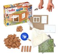 Garage Learning Educational Kids Toy Brick Construction Kit (100 pieces), brown, Teifoc, TEI 4060
