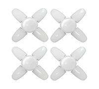 Garage Lights|4 Pack LED Garage Lights, Screw in Ceiling Lighting 2800LM, 28W E26 / E27 Daylight Lamp with 4+1 Adjustable Panels for, Workshop, Warehouse, Utility Room