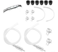 Garage Mechanic Brake Tool Kit for Home Use | for premium PVC tubes, barbed nozzle secure grip, hermetic sealing, prevents air entry, efficient flow