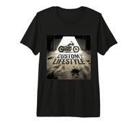 Garage Motorcycle Rider Biker Custom is A Lifestyle Gift Premium T-Shirt