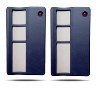 Garage Opener Handheld Transmitter Compatible with Chamberlain 84335EML, 84333E, 94333E, 433.92 MHz Garage Remote Control Duplicator for MLR 500/750/850, Pack of 2