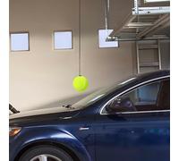 Garage Parking Aid - 2-Piece Nylon Rope Parking Assistant | Precise, Easy Install, Parkingg Guide | Vehicle Stop Indicator For Garage Safety, Wall Protection & Vehicle Alignment