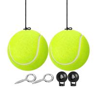 Garage Parking Aid,2-Piece Tennis Ball Car Parking Stopper with String - Adjustable Vehicle Stop Indicator for Positioning Driver SUV RV Household Villa Residential Apartment