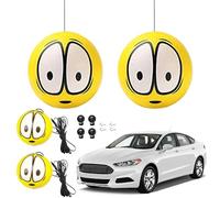 Garage Parking Aid Aid-Parking Ball, 4pcs 6cm Big Eyes Assistant kit with 4m Rope, Double Garage Stops Guide System, Assistant Kit