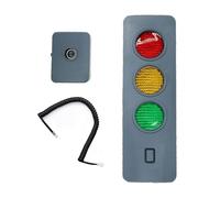 Garage Parking Sensor, Stop Sign Bumper, Garage Park Aid With Led Light, Battery Operated Aid, 3 Color Flashing Distance Indicator, Ideal for All Car Types to Simplify Parking Process